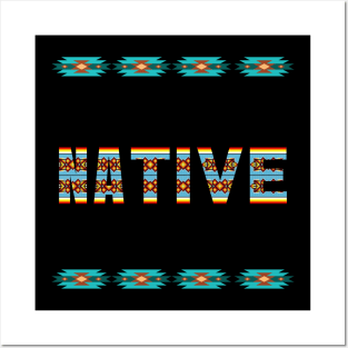 Native Beadwork Design Posters and Art